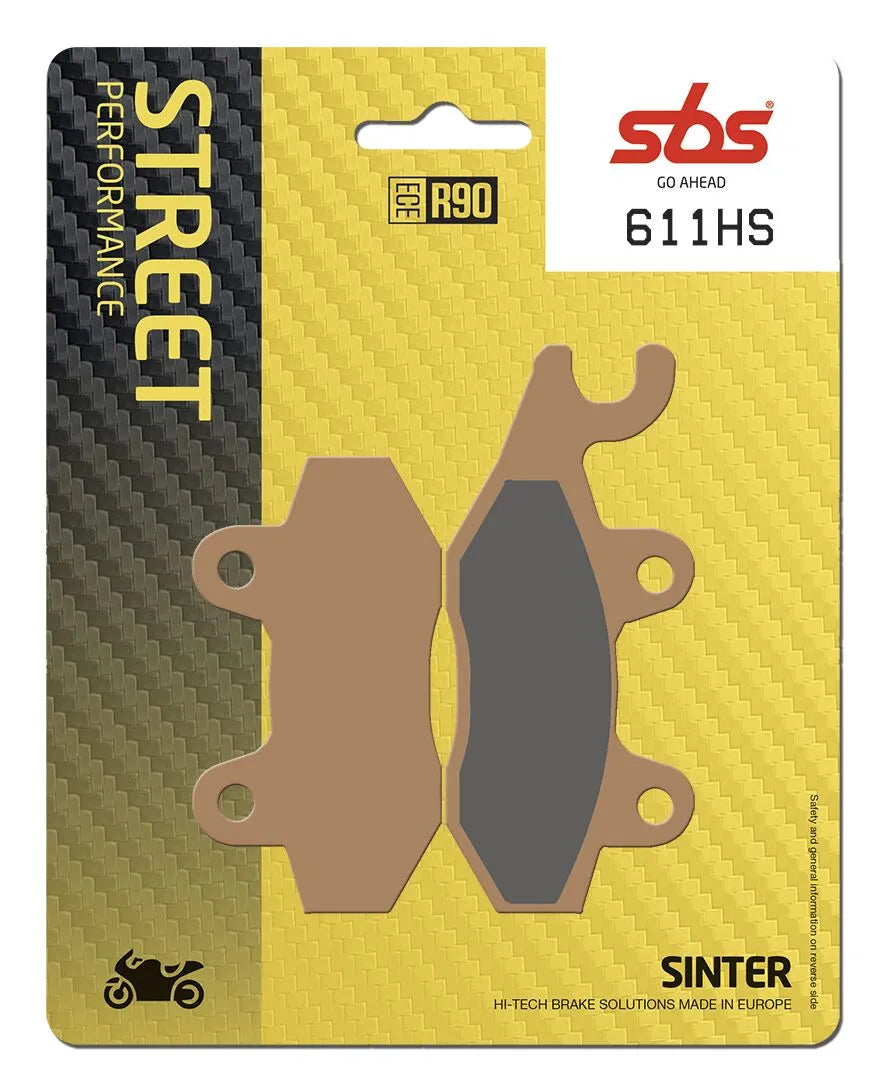 SBS HS Street Excel Sinterade Fram Bromsbelägg bild 1 PMMEDIA:4062187c15c4d26d