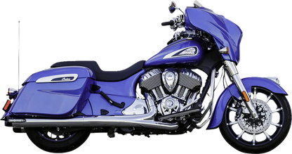 S S Cycle 4" Broadhead Slip-On Mufflers Ljuddämpare Harley bild 1 PMMEDIA:b070f7daf5acbb13