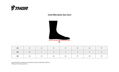 THOR Youth Blitz XR Crossstövlar Svart/Vit bild 8 PMMEDIA:f0149cac7d2ba8fe