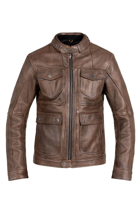 John Doe Drifter Leather Jacka läder herr bild 1 PMMEDIA:ebd500a9e916aa1e