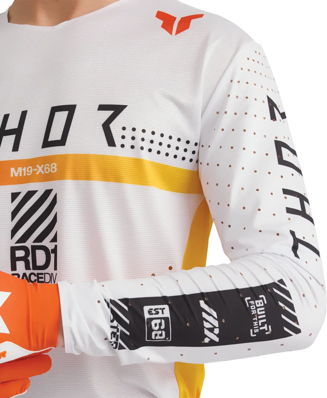 THOR Sportmode Synth Jersey White M bild 4 PMMEDIA:8af4cf89971dcd87