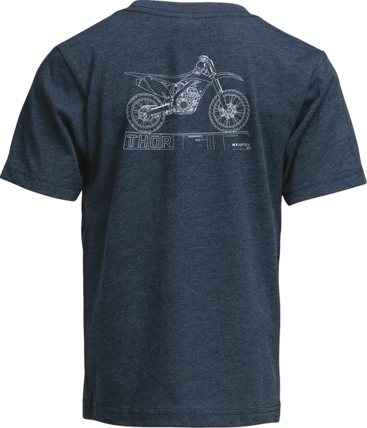 Thor Youth Blueprint T-Shirt T-shirt junior bild 2 PMMEDIA:d65dc6e2d0060d10