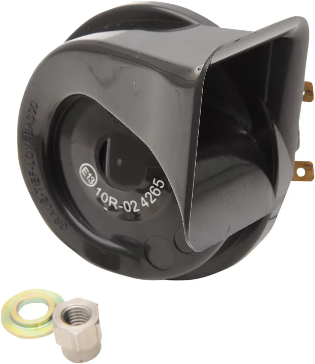 Drag Specialties 12 V Black Horn Signalhorn bild 2 PMMEDIA:640b55788ac7ae8a