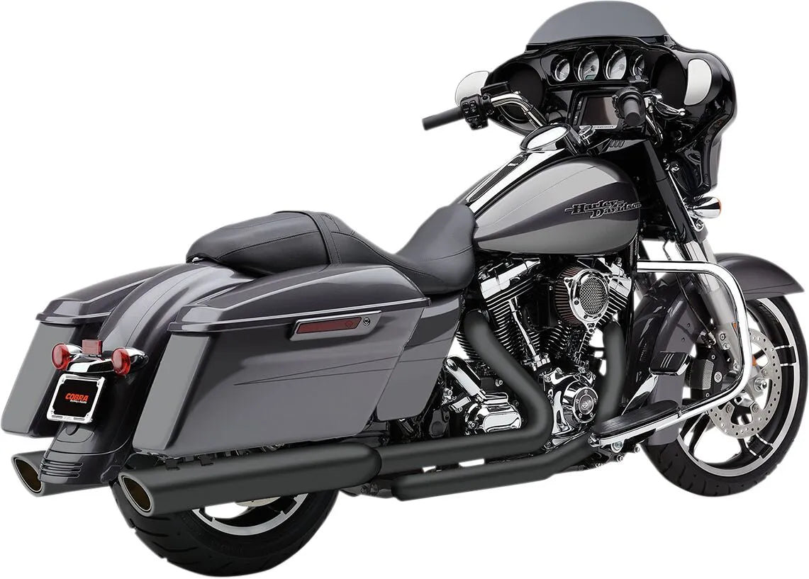 Cobra 909 Twin Slip-On Mufflers Ljuddämpare Harley bild 1 PMMEDIA:b804098d19f3e980