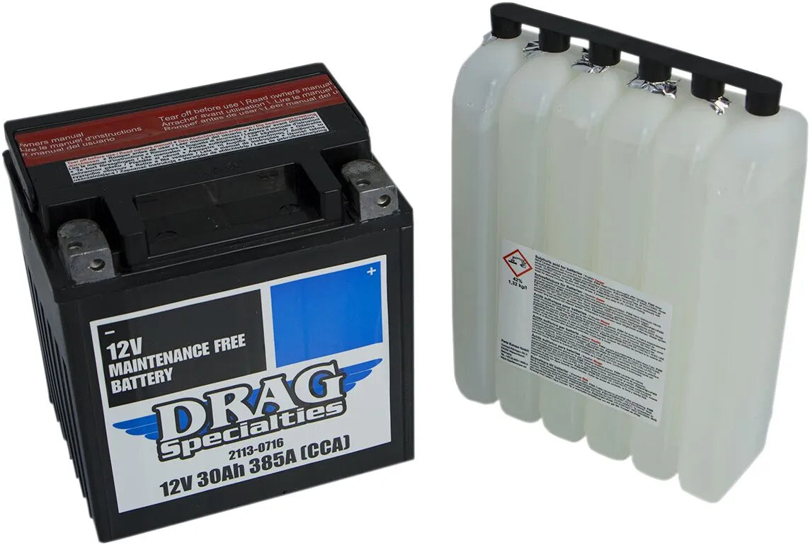 DRAG SPECIALTIES BATTERIES Underhållsfri Batteri YIX30L-FT bild 1 PMMEDIA:1c697d67510e4490