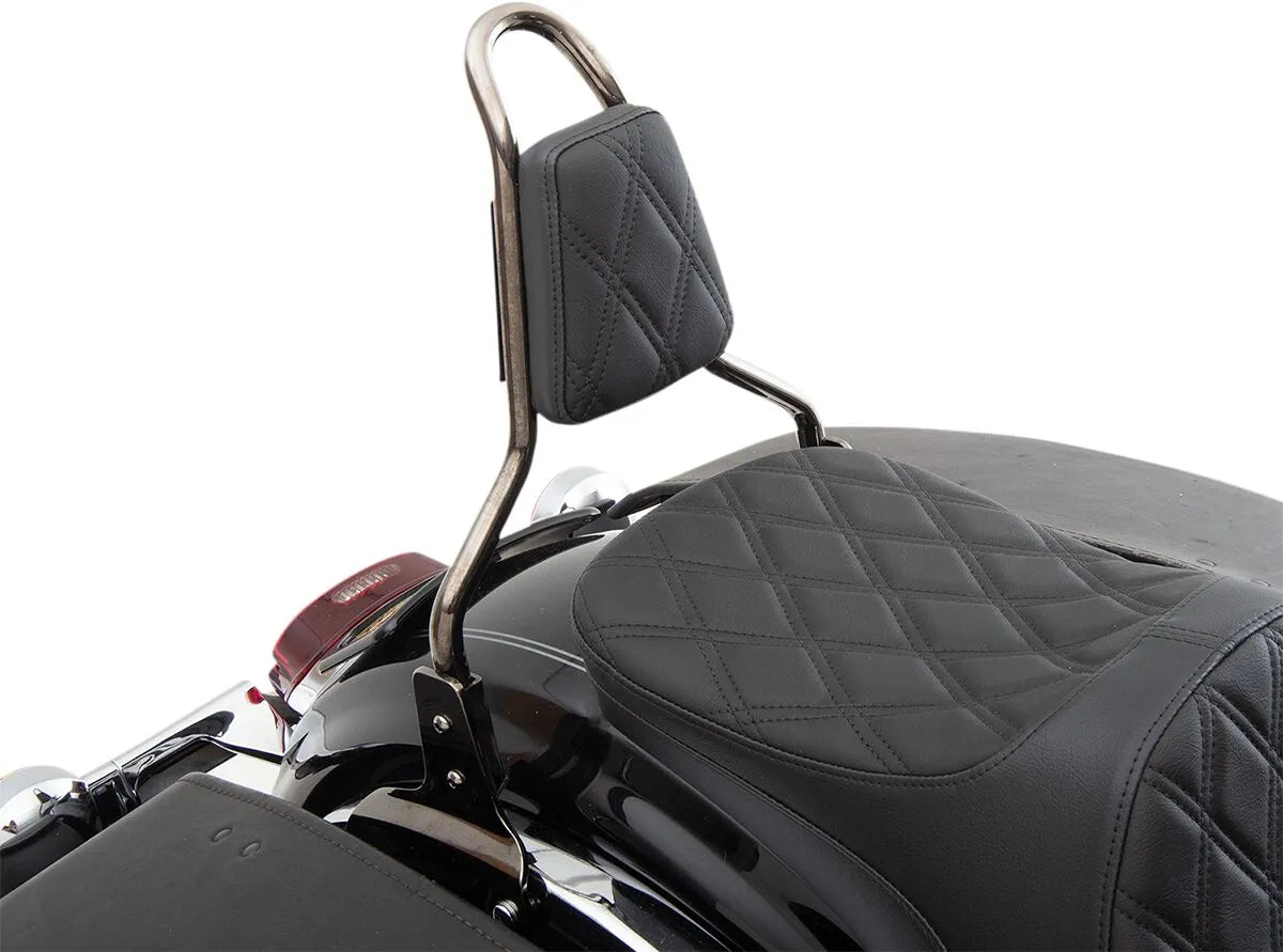 Drag Specialties Seats Tapered Backrest Pad for Round Sissy Bars Ryggstöd för sadlar bild 5 PMMEDIA:bd518c03612ed002