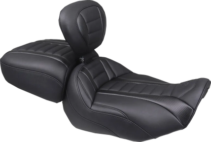 Mustang Wide Deluxe Touring Passenger Seat Sadlar Harley Touring bild 12 PMMEDIA:a38493e903a0ec2f