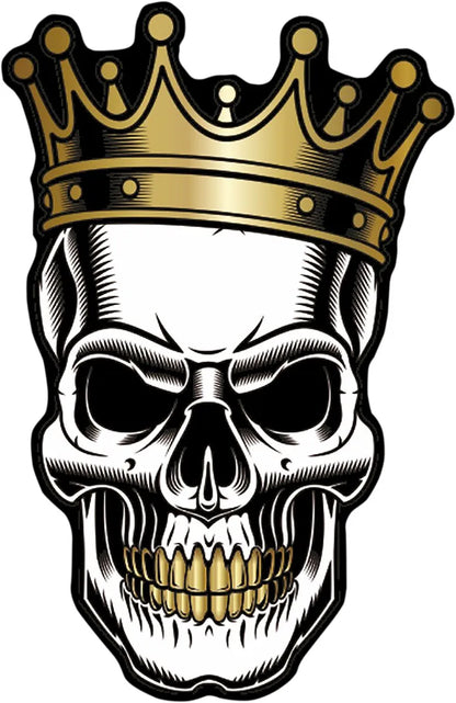 ONEDESIGN Flat Label UV-skyddad Skull Dekal bild 1 PMMEDIA:8b6679e10f944b3e
