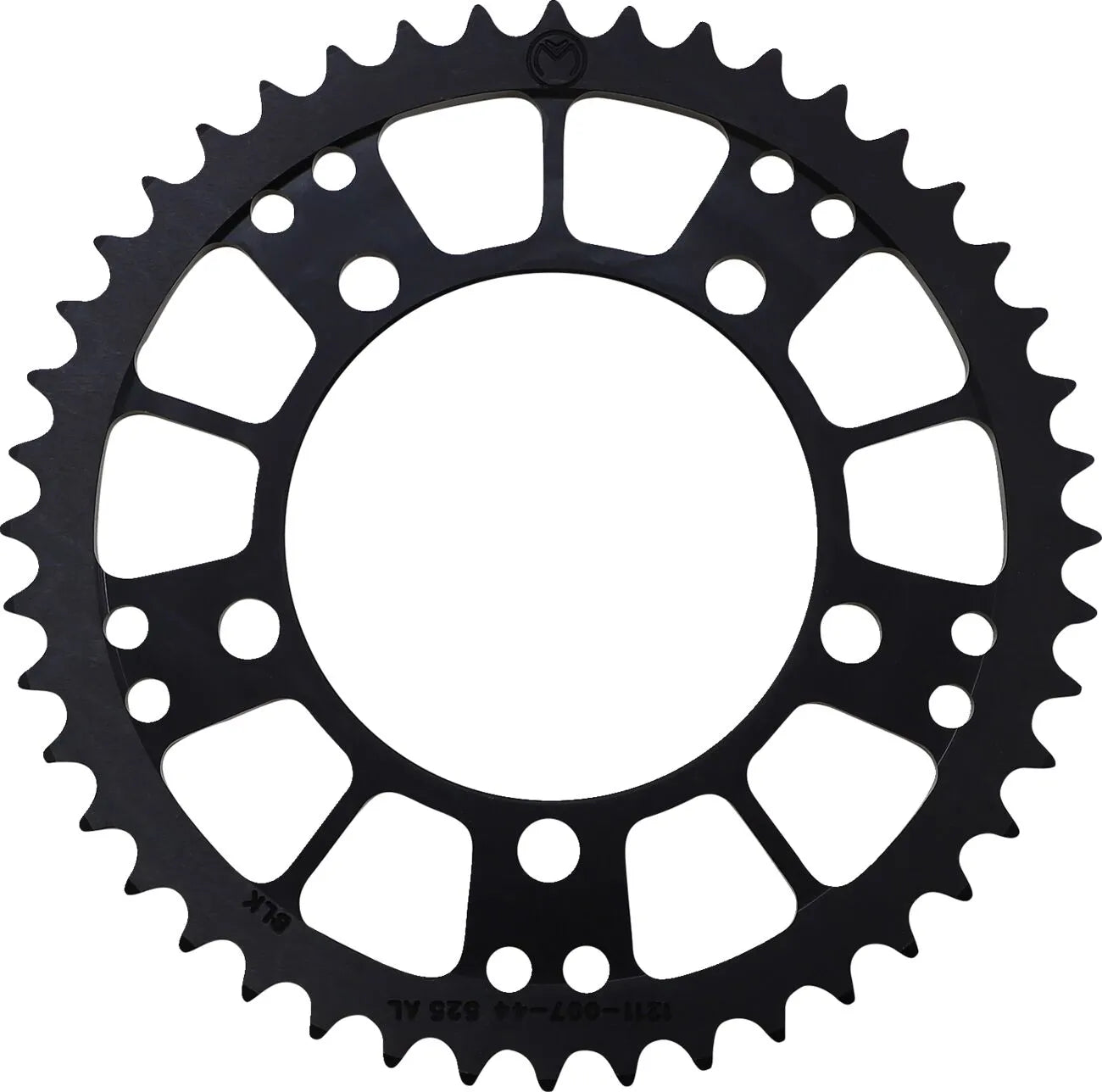 MOOSE OFFROAD HARD-PARTS Bakre Aluminium Kuggkrans 44T Svart bild 1 PMMEDIA:268e66f6060b0746