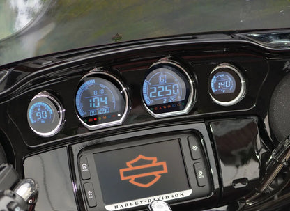 Koso North America HD-03 - Four-Piece LCD Gauge Kit Hastighetsmätare bild 5 PMMEDIA:d76c23607b155e20