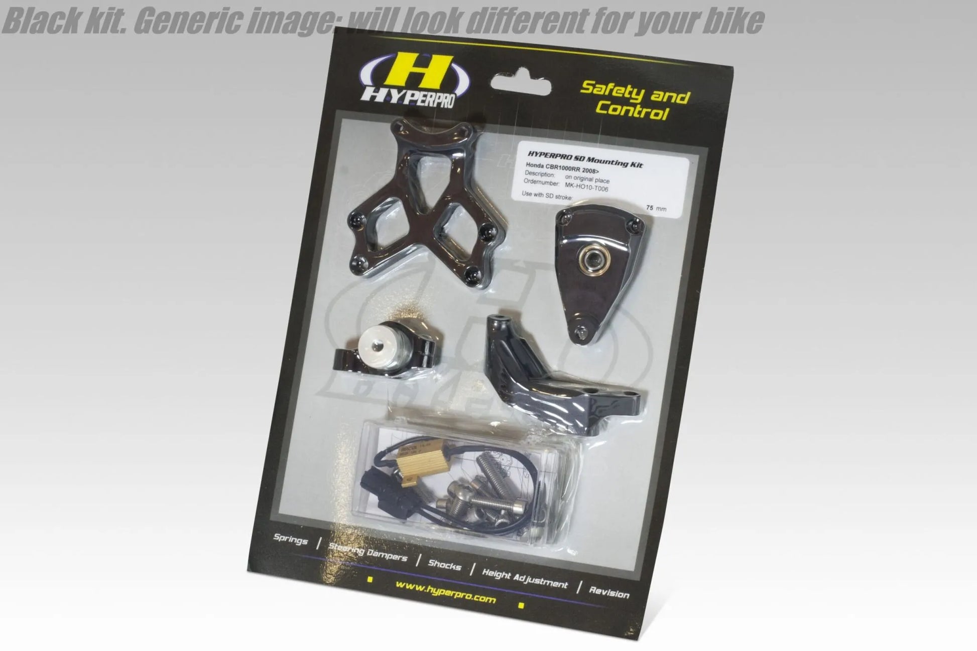HYPERPRO Monteringskit för styrdämpare Yamaha YZF 600 R6 06-20 bild 1 PMMEDIA:d4db68ca6c26be66