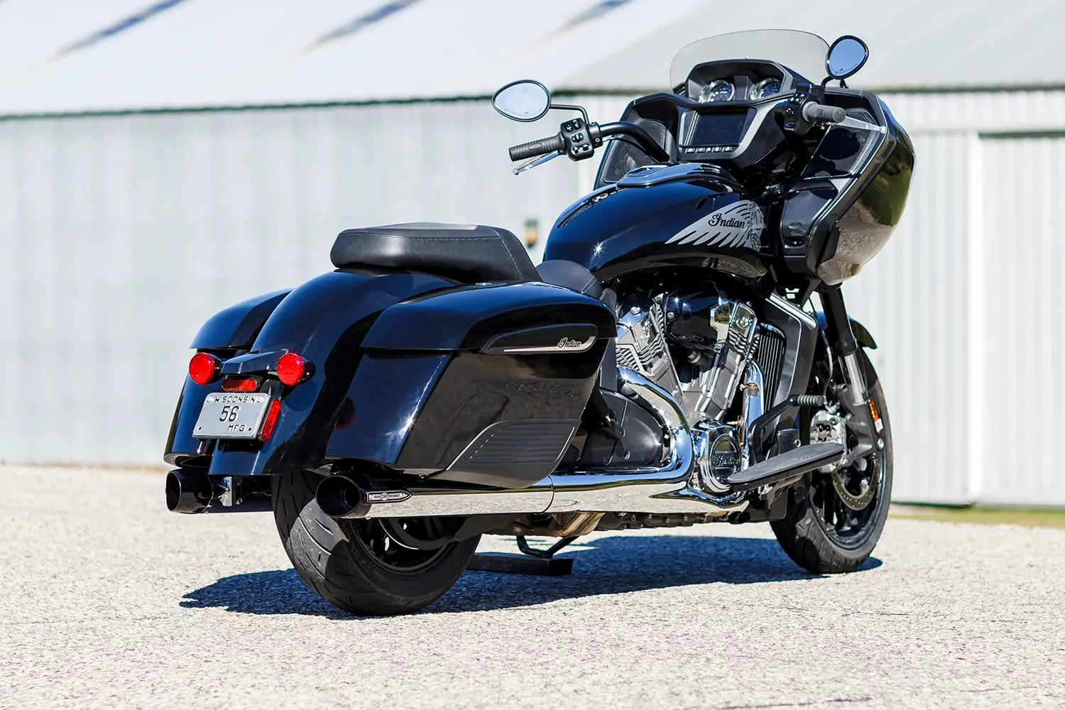 S S Cycle 4" Broadhead Slip-On Mufflers Ljuddämpare Harley bild 19 PMMEDIA:3bb367737e73cc2a