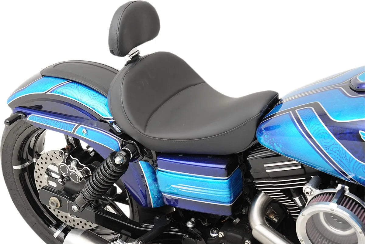 DRAG SPECIALTIES SEATS Solo-sadel med EZ Glide II™ ryggstöd bild 12 PMMEDIA:42d1c75b493ae30f