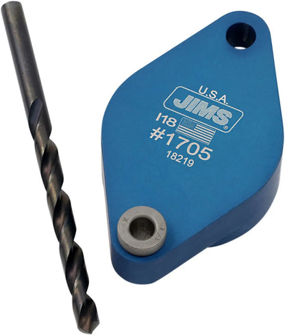 JIMS Exhaust Stud Drill Plate bild 2 PMMEDIA:6aaddab688c38c9d