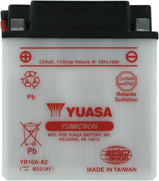 YUASA Yumicron Batteri YB10A-A2 bild 1 PMMEDIA:28b03d239e040e9b