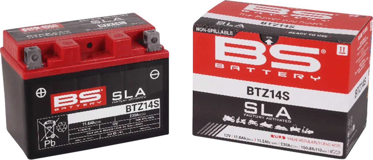 BS BATTERY BTZ14S SLA Underhållsfritt AGM-batteri bild 3 PMMEDIA:a9da34b20c8ad0f5