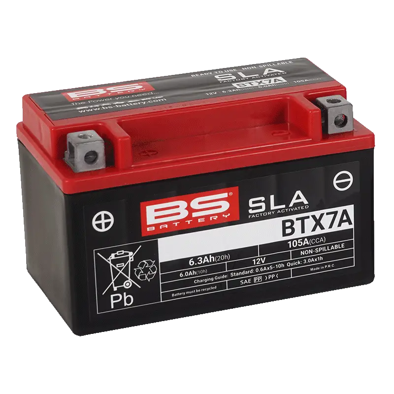 BS BATTERY BTX7A SLA Underhållsfritt AGM-Batteri bild 1 PMMEDIA:66f9d1d7b6f7273a