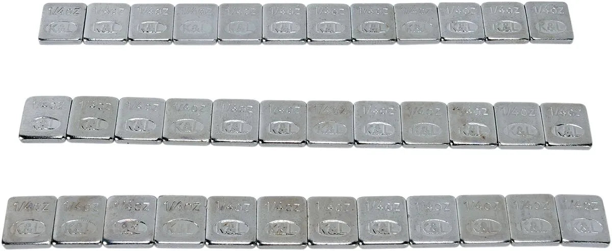 K&L SUPPLY Quickstick Fälgvikt Stål Silver 360-pack bild 1 PMMEDIA:67646bdd7e836b0b