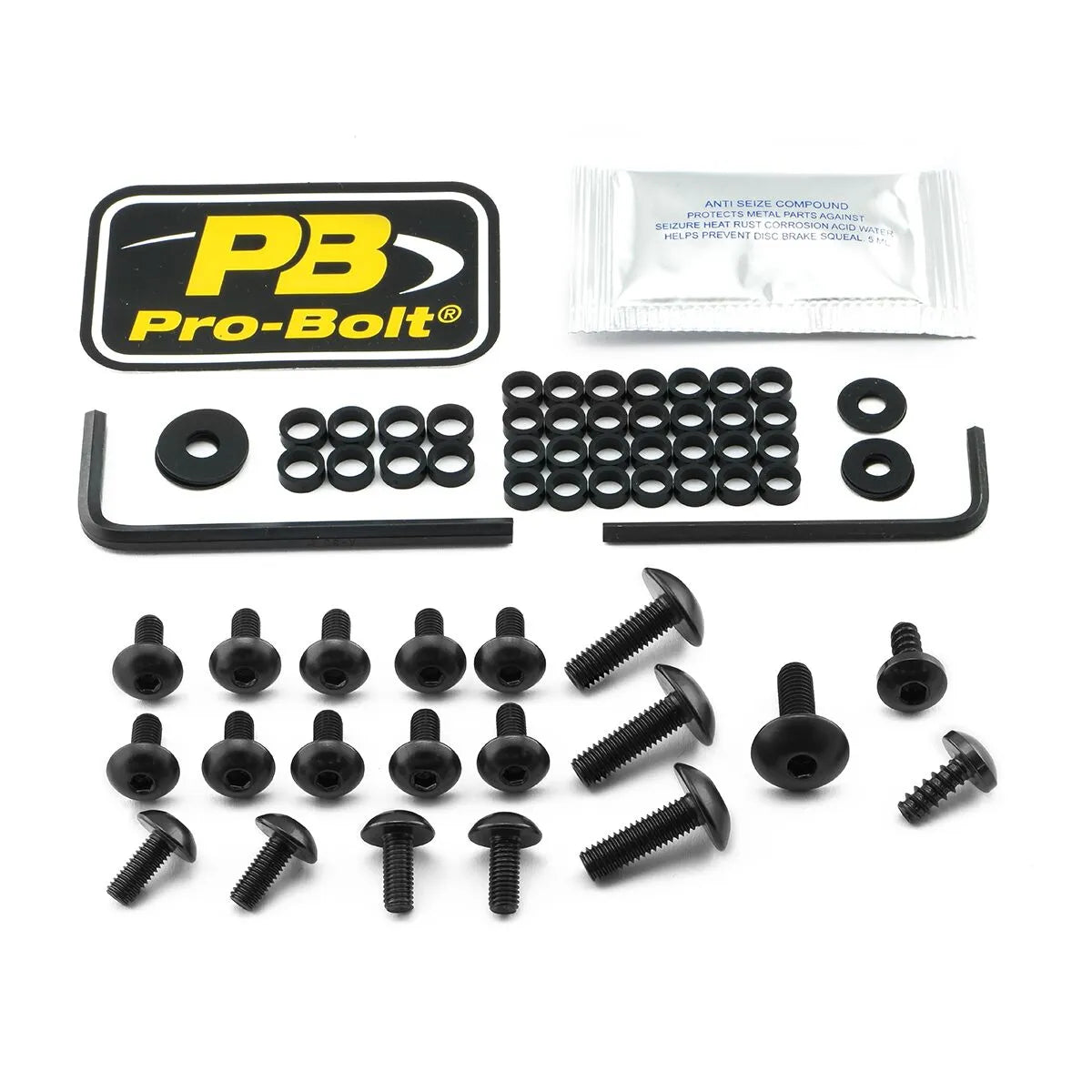 PRO BOLT Aluminium Fairing Bolt Kit för Yamaha bild 1 PMMEDIA:0d8e6996be5cb6b9