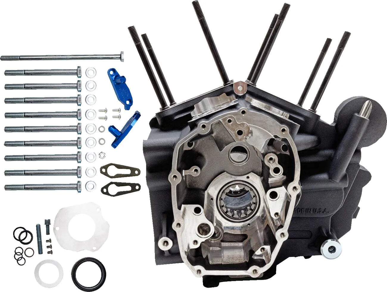 S&S CYCLE MK-Series Motorblock för Touring M8 2017+ bild 1 PMMEDIA:c440e79783131c48