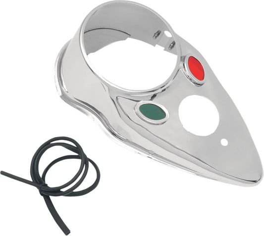 Drag Specialties Cat Eye Dash Cover Instrumentpaneler bild 2 PMMEDIA:4c485d486a4774a4