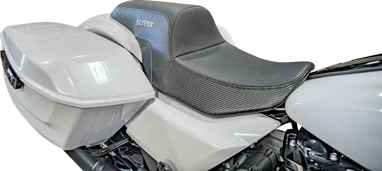 Slyfox The Drifter Seat Sadlar Harley Touring bild 5 PMMEDIA:bf79e0fafcece19e