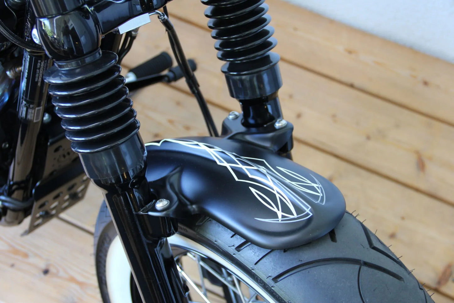 CULT WERK Front Fender Old School Svart bild 3 PMMEDIA:3cf24ef172e3d0ef
