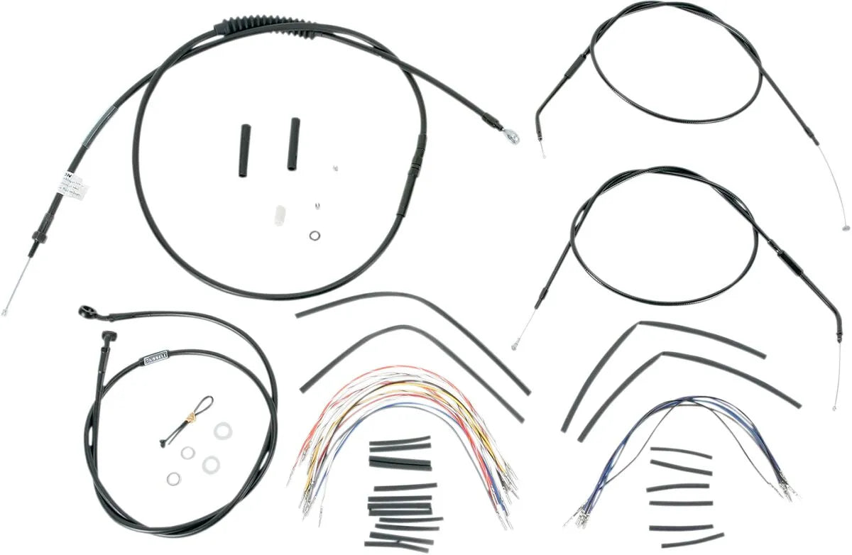BURLY BRAND komplett kabelkit för Ape Hangers 12" bild 1 PMMEDIA:0904026bb639169d