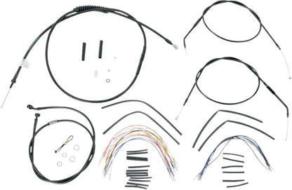 BURLY BRAND komplett kabelkit för Ape Hangers 12" bild 1 PMMEDIA:0904026bb639169d