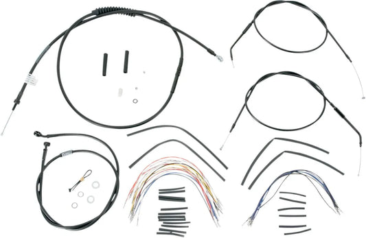 BURLY BRAND komplett kabelkit för Ape Hangers 12" bild 1 PMMEDIA:0904026bb639169d