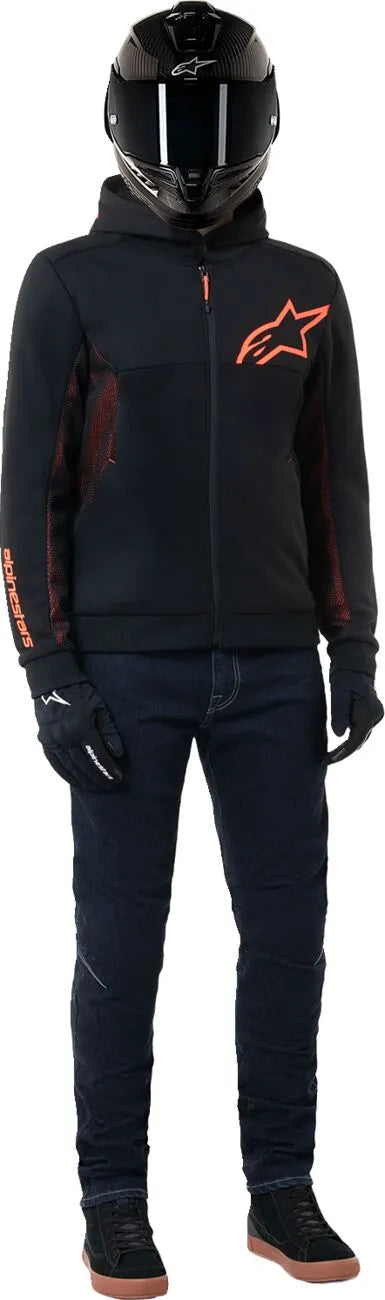 Alpinestars (Road) Chrome Air Sport Hoodie Jacka textil herr bild 6 PMMEDIA:031261b4a3d01474