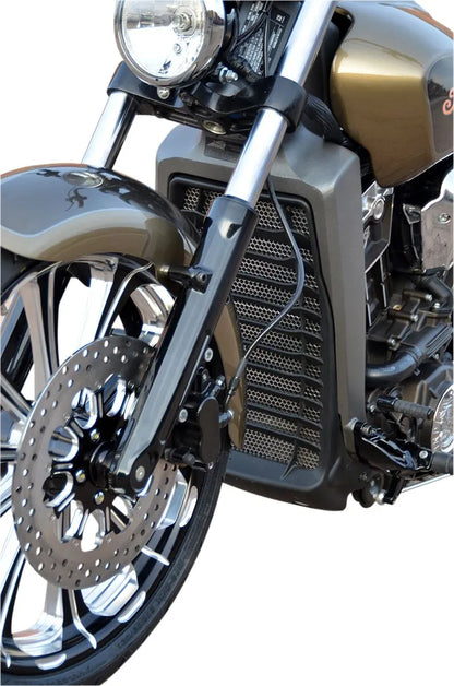 Klock Werks Outrider Radiator Guard Kylarkåpor styling bild 3 PMMEDIA:8a69a1304c48baa2