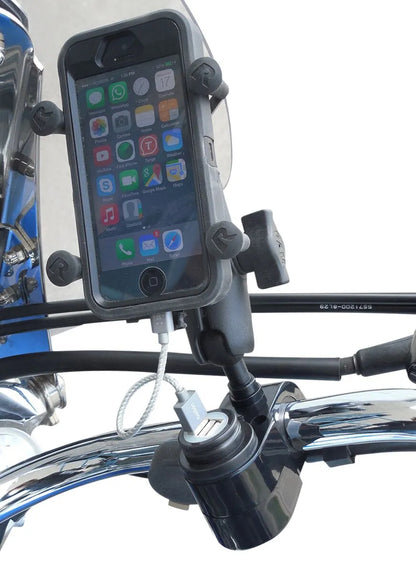 Gears Canada Dual USB Port Charger with 1" Ball Mount Kabelhärvor & elsystem bild 4 PMMEDIA:e6f6d9fe43ab95e3