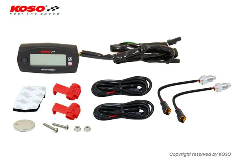 KOSO NORTH AMERICA Dual Thermometer Mini-4 bild 2 PMMEDIA:7098b7ca4ffd8a02