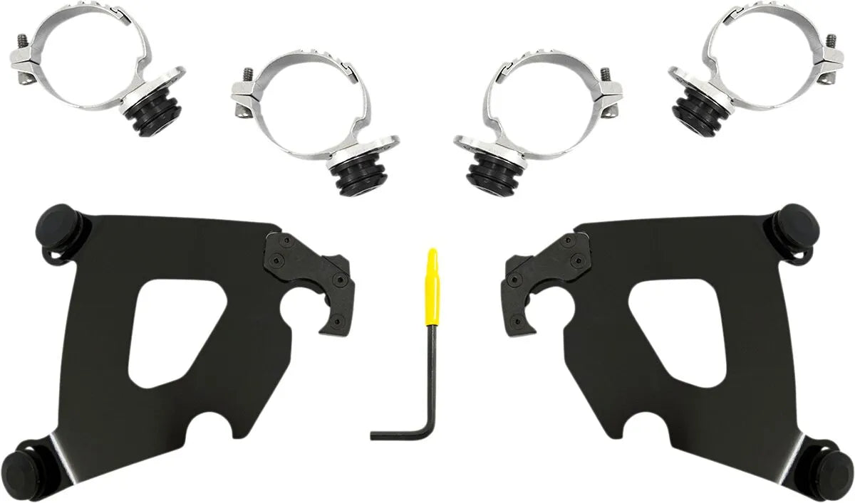 Memphis Shades Hd Batwing Fairing Trigger-Lock Mounting Kit Fästdelar & kit för vindrutor bild 10 PMMEDIA:6aaad87a0704eb02