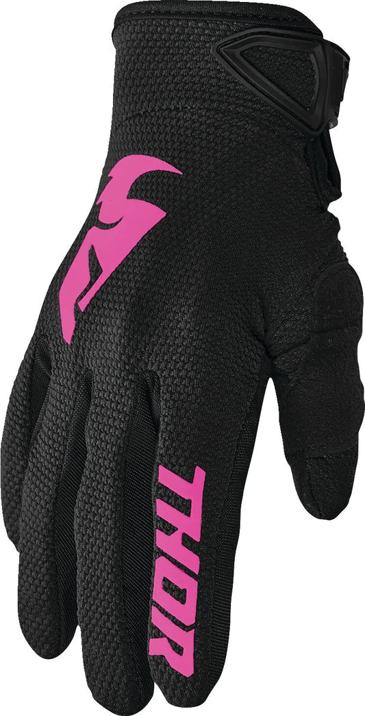 Sector Damhandskar svart/rosa XL bild 1 PMMEDIA:2eb74aece0907c16