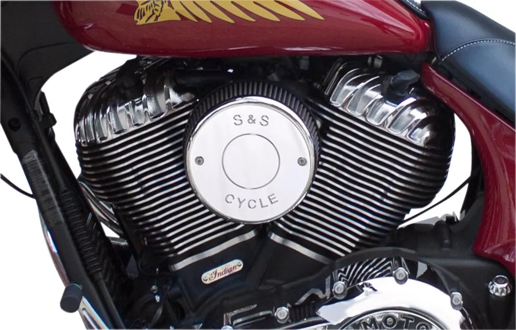 S&S CYCLE Air Cleaner Cover i kromat aluminium bild 2 PMMEDIA:02185832c2f1459c