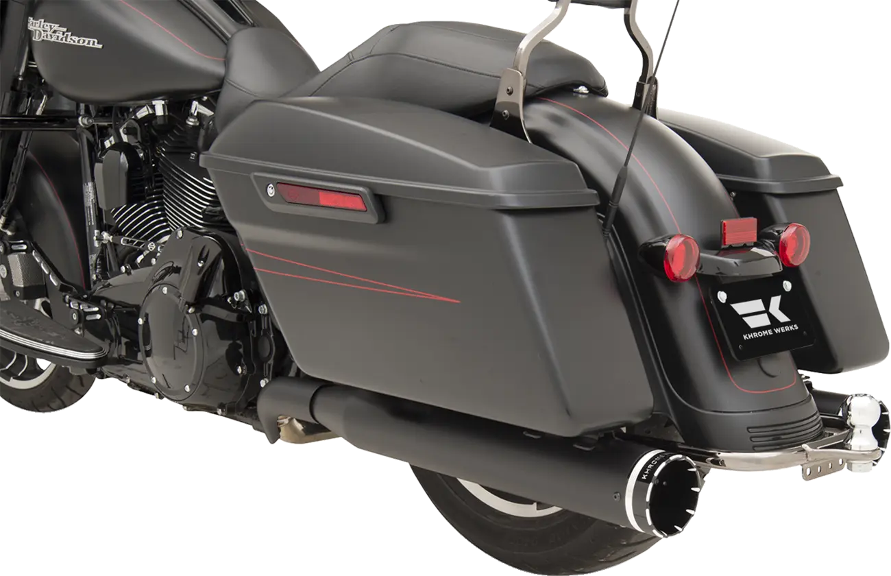 Khrome Werks 2-into-2 Dominator Exhaust System Kompletta avgassystem Harley bild 8 PMMEDIA:c16b7e79dba2da14