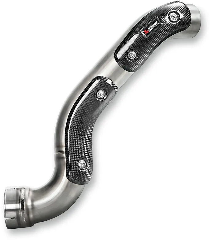 AKRAPOVIC Link Pipe Titanium för high mounted muffler bild 1 PMMEDIA:f20295bd136748b7