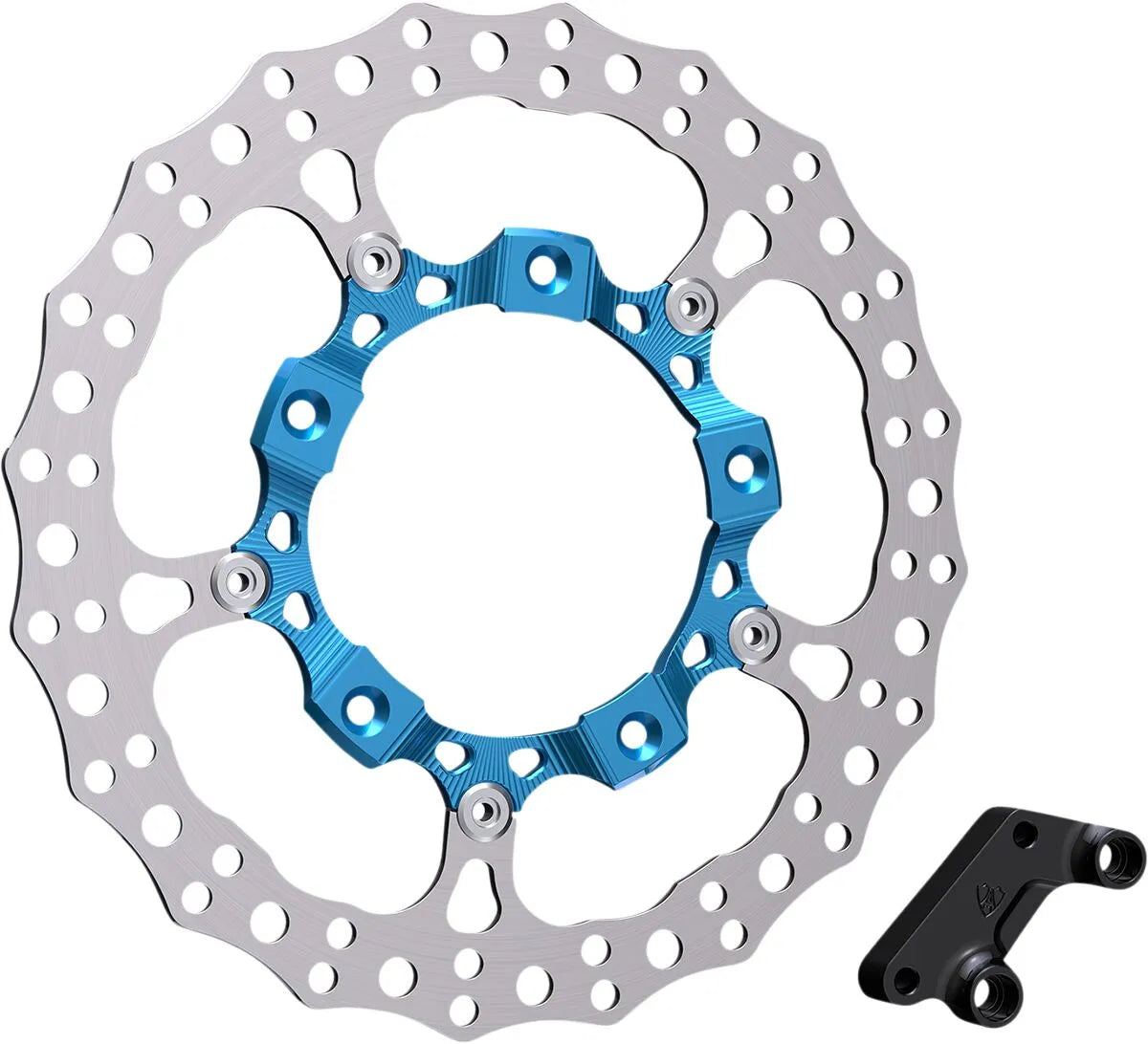 Arlen Ness Big Brake 14" Full Floating Brake Rotor Kit Bromsskivor street bild 6 PMMEDIA:fb1d8a1cc3bc6277