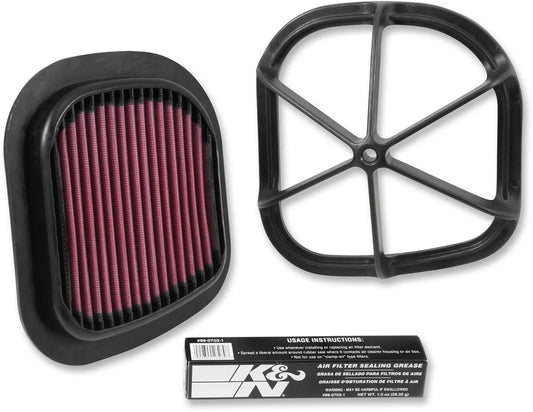 K & N Xstream Series Motocross High-Flow Luftfilter bild 1 PMMEDIA:ed06e47ff191e6b4