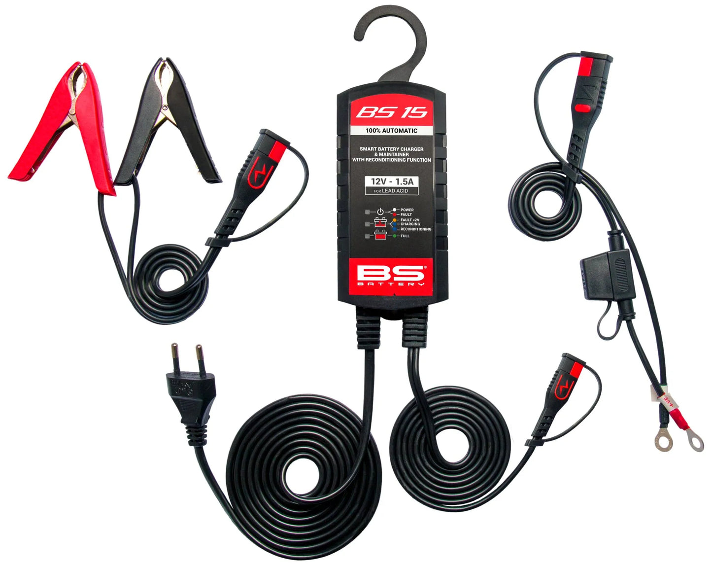 BS BATTERY SMART Batteriladdare och Underhållare 12V 1,5A bild 5 PMMEDIA:b69be21f5fc5363f