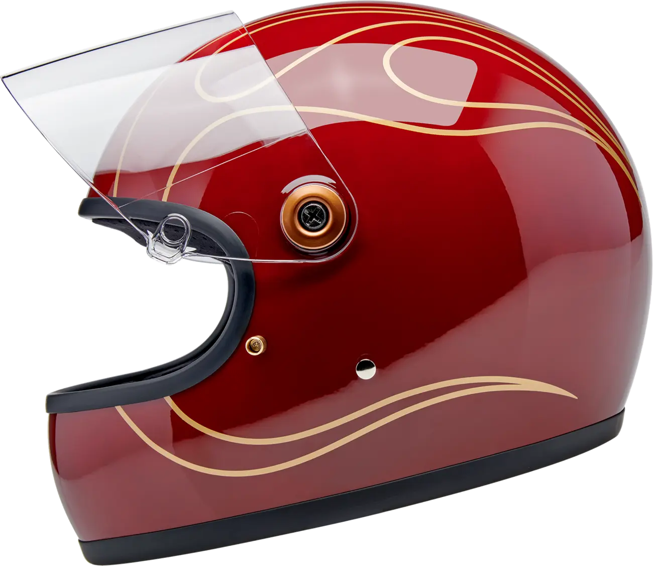 BILTWELL Gringo S Hjälm Gloss Garnet Red XL bild 7 PMMEDIA:fdefde78f63bc028
