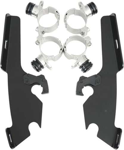 Memphis Shades Metric Windshield Trigger-Lock Complete Mount Kit Fästdelar & kit för vindrutor bild 4 PMMEDIA:ec912d345d97bdad