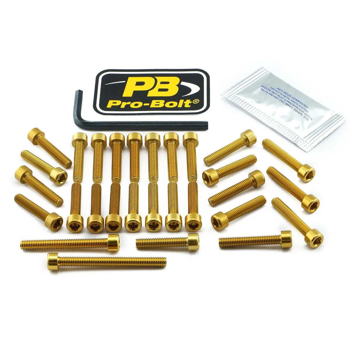PRO BOLT Aluminium Motorskruvkit för Kawasaki bild 1 PMMEDIA:b04dcd1a114984f5