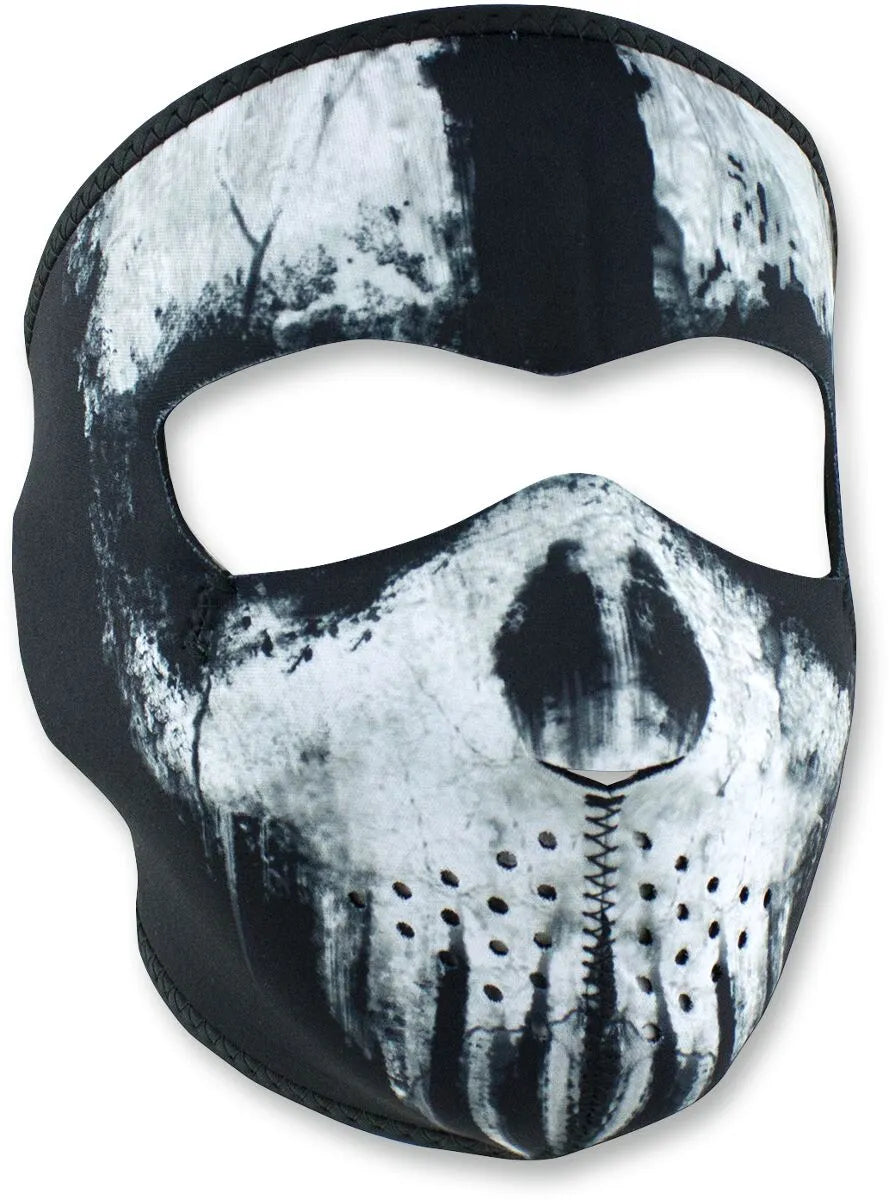 ZAN HEADGEAR Neopren Full-Face Mask Ghost Skull bild 1 PMMEDIA:4533e85e30b2a108