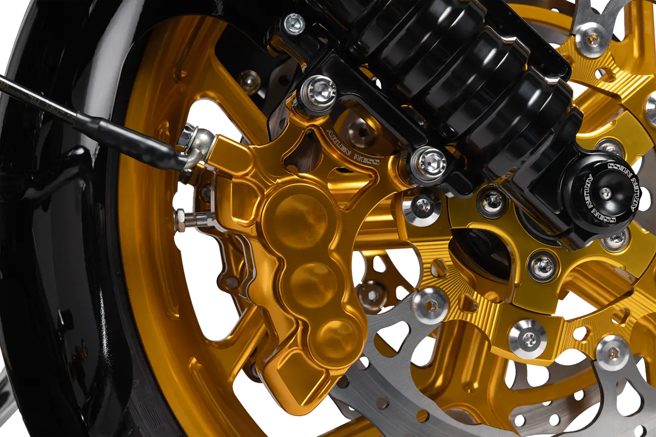 Arlen Ness Big Brake 14" Full Floating Brake Rotor Kit Bromsskivor street bild 10 PMMEDIA:282863655887e9e1