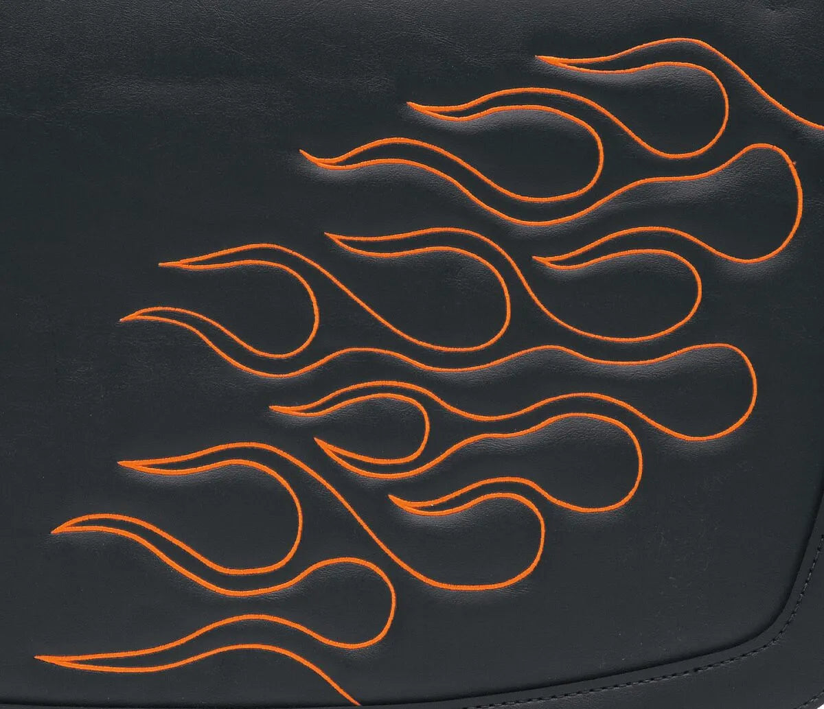 SADDLEMEN Highwayman Tattoo Saddlebags, Låg flammor bild 4 PMMEDIA:b3cbb051a34163b1