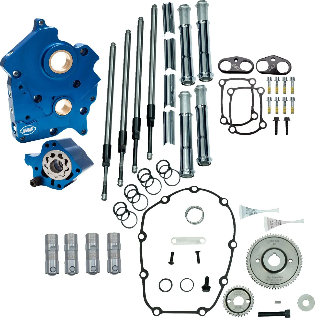 S&S CYCLE Cam Chest Kit utan kamaxlar för Gear Drive M8 bild 1 PMMEDIA:34ebb893a5d936b3