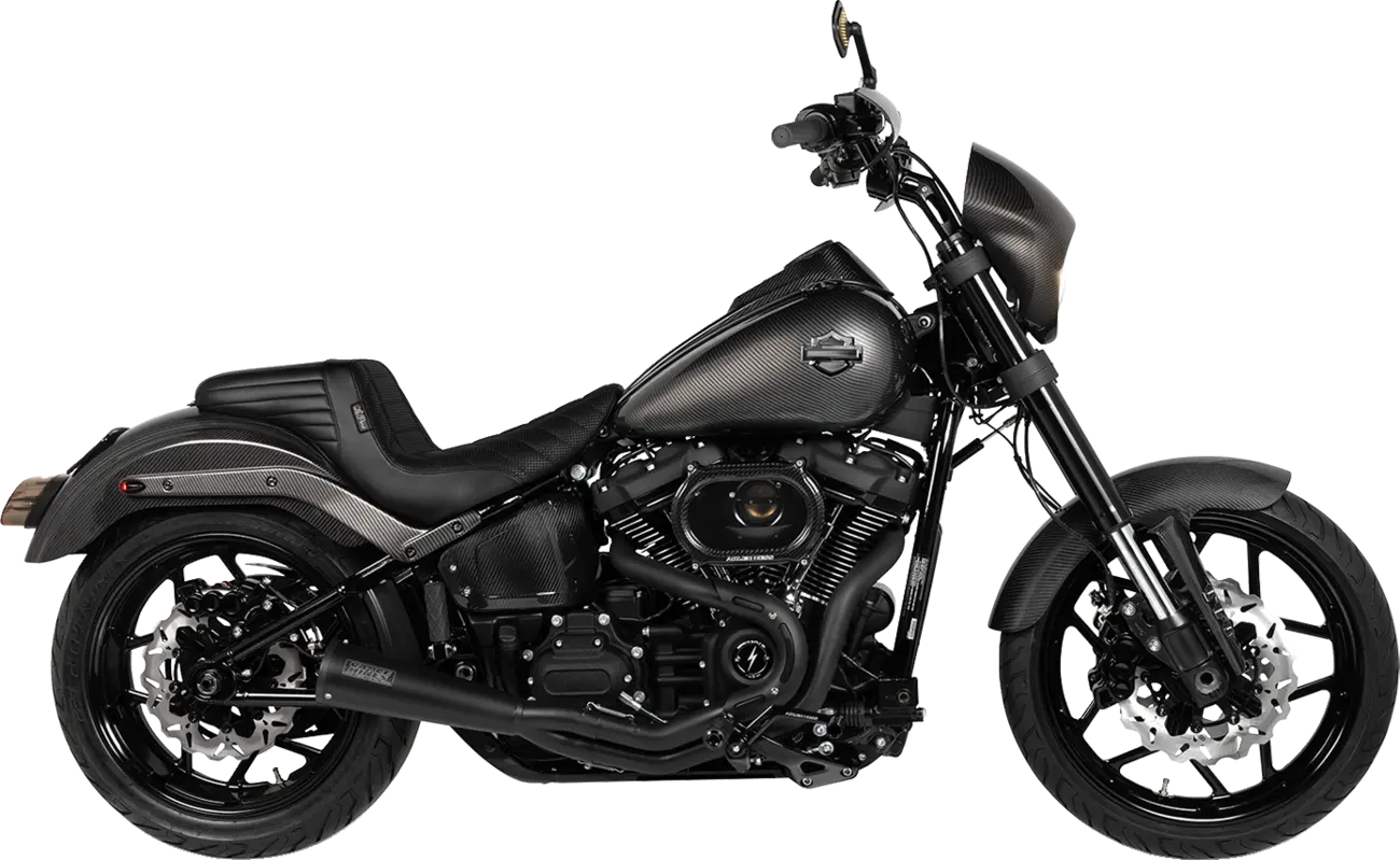 Vance Hines 2-into-1 Upsweep Exhaust System Kompletta avgassystem Harley bild 9 PMMEDIA:106725bc69d684dc